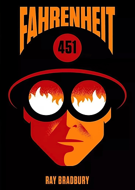 Fahrenheit 451 Book Cover Art