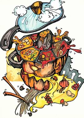 Halloween Hot Pot Fusion
