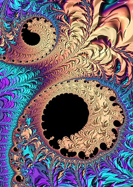 Colorful Fractal Abstract