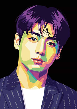 Jungkook Pop Art Portrait