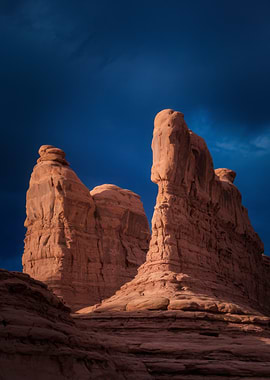 Dramatic Desert Rock Formations