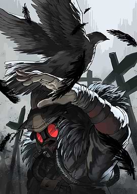 Bloodhound and Raven