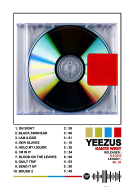 Yeezus Album Cover by Kanye West