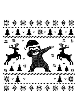 XMas Dabbing Sloth