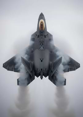F-22 Raptor in Flight