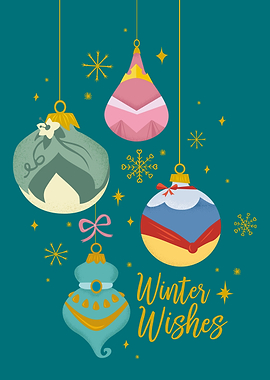 Disney Princess Christmas Ornament