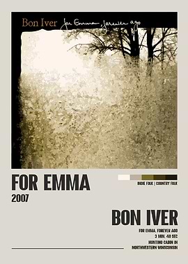 Bon Iver - For Emma, Forever Ago Album
