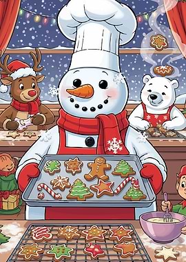 Christmas Baking Friends