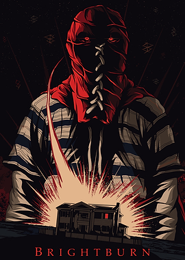 Brightburn Movie Poster Illustration