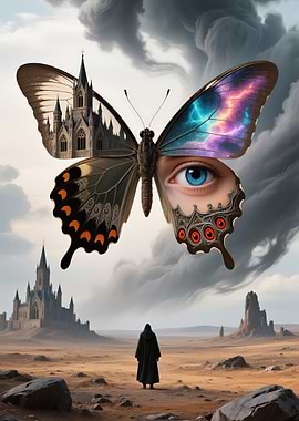 Surreal Butterfly