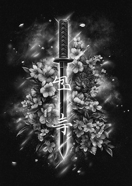 Monochrome Katana