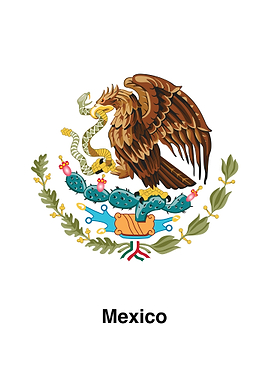 Mexican Coat of Arms Illustration