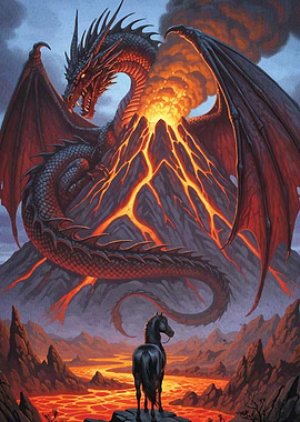 Dragon Horse Volcano