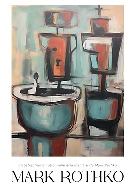 Abstract Painting in Rothko Style, mark rothkopaintings