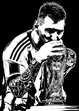 Lionel Messi World Cup Celebration