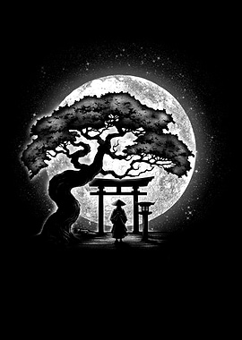 Samurai under the moon, Cherry blossom