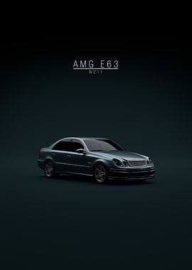 AMG E63 W211 Car Portrait