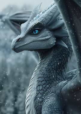 Icy Blue Dragon