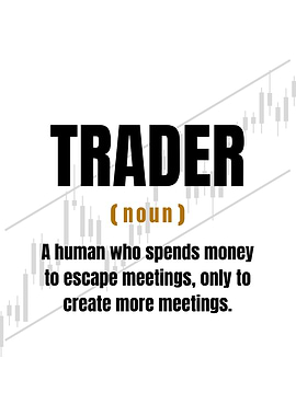 Trader Definition Funny Text Art