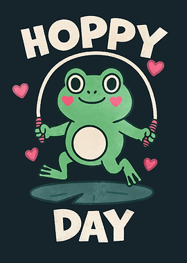 Hoppy Day Frog Skipping Rope