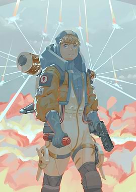 Wattson Apex Legends Digital Art