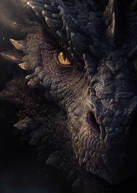 Dragon Eye Close-Up