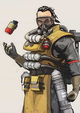 Caustic from Apex Legends