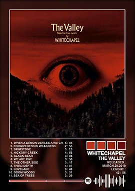 Whitechapel - The Valley Album Cover