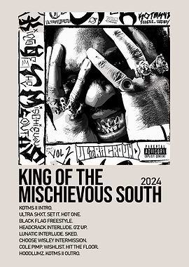 Denzel Curry King of the Mischievous South Album