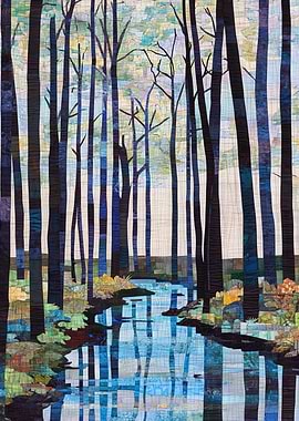 Quilted Forest Stream