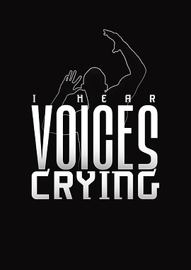 I Hear Voices Crying - WWE Randy Orton Poster