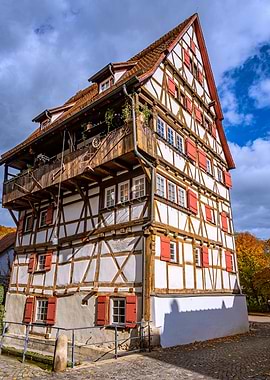 Traditional German Timber Frame House