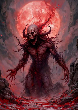 Blood Moon Horror Creature