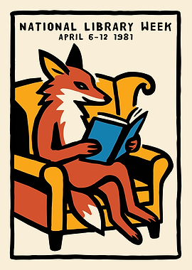 National Library Week 1981 Poster