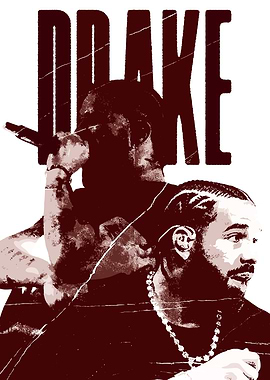 Drake Portrait Illustration