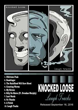 Knocked Loose - Laugh Tracks Album Art