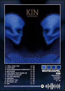 Whitechapel - KIN Album Cover