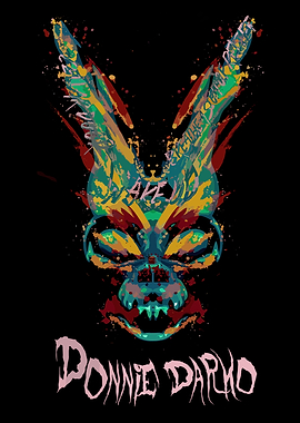 Donnie Darko Frank Rabbit Mask Art
