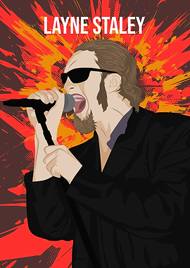 Layne Staley Illustration