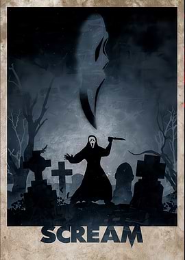 Scream Movie Poster Art