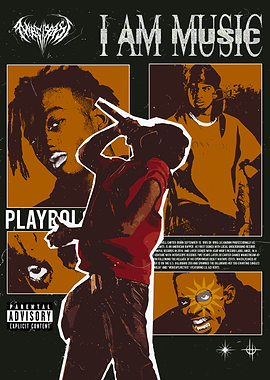 Playboi Carti - I AM MUSIC Poster