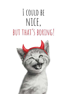 Cool Cat - Little Devil