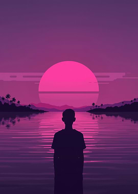 Silhouette at Sunset