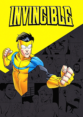 Invincible Comic Book Cover Art