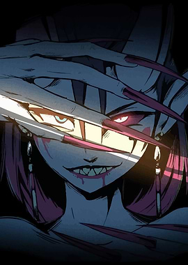 Creepy Character with Sharp Nails