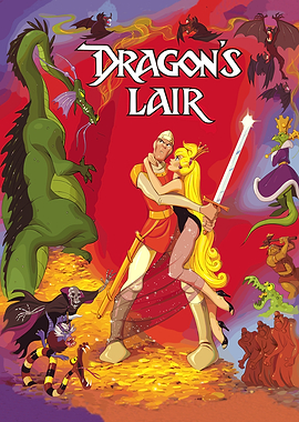 Dragon's Lair Game Poster