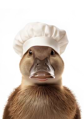 Platypus Chef Portrait