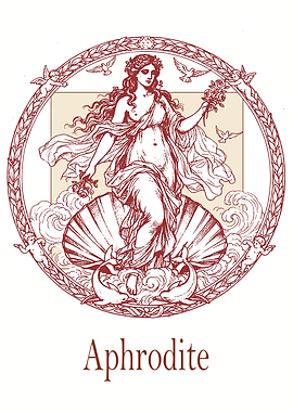 Sketch of a Aphrodite