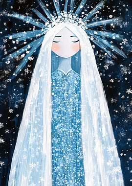 Winter Queen Digital Art