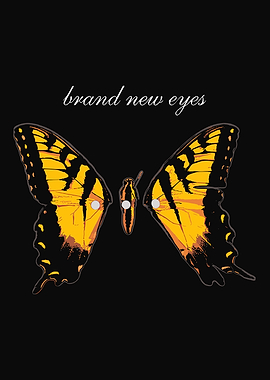 Brand New Eyes Butterfly Art